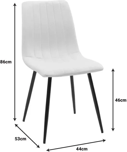 Set tavoline me karrige Balou-Noor, MDF, e zezë-gri, 5 copë, D120x73cm