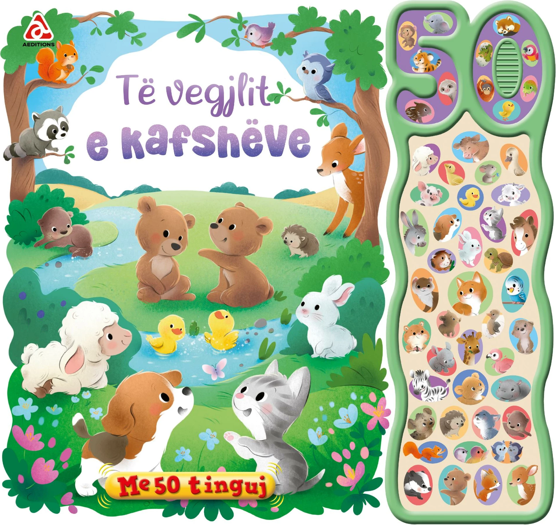 Te vegjelit e kafsheve me 50 tinguj