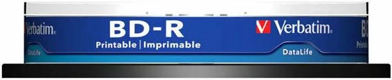 Disk BD-R Verbatim 43804 25GB 6x, paketë 10 copë