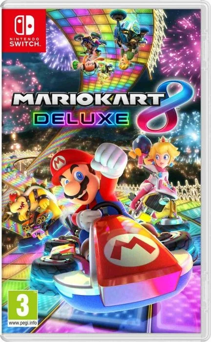 Lojë Nintendo Mario Kart 8 Deluxe për Switch, anglisht (US)
