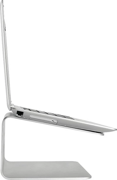 Mbajtëse për laptop LogiLink, alumini, 11-17", me bazë rrotulluese, argjendtë