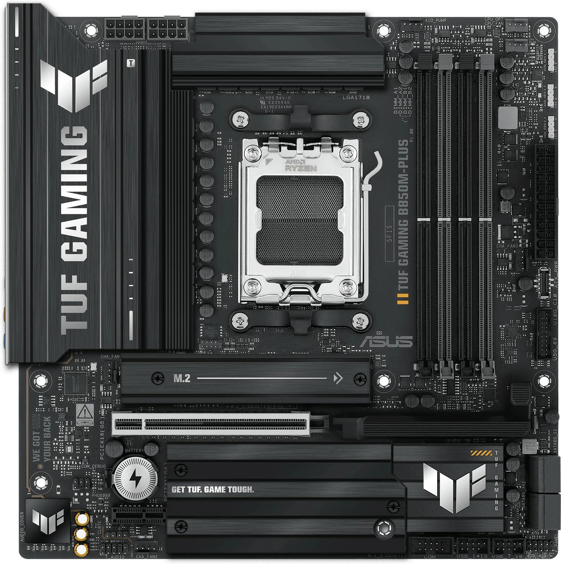 Pllakë amë ASUS TUF B850M-PLUS, Socket AM5, micro ATX