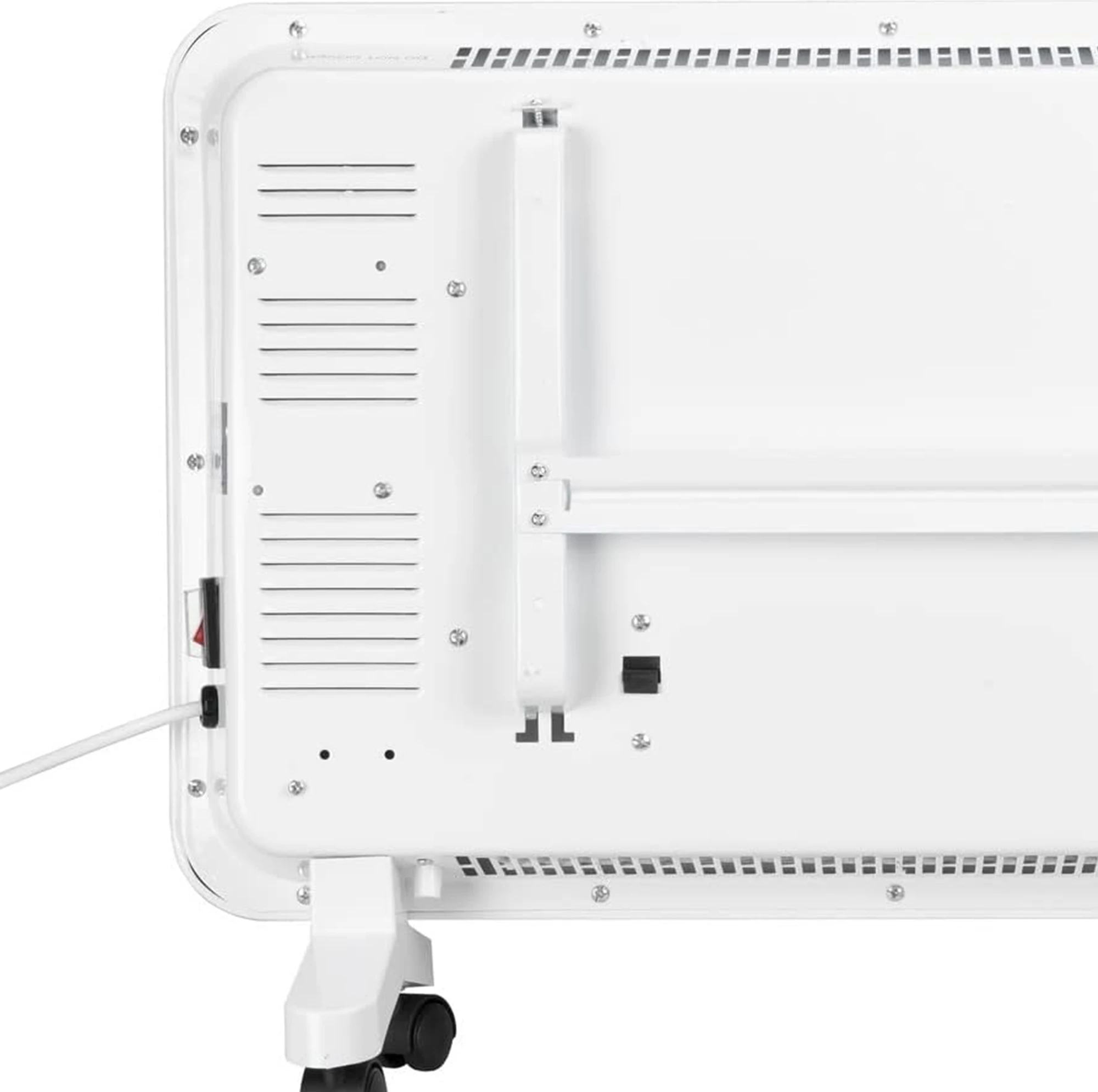 Ngrohës panel smart, Elit, ZENTRON XL, 1000/2000W, Wi‑Fi, ekran digjital, IP24, në këmbë ose mur, e bardhë