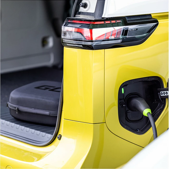 Kabllo karikimi për auto elektrike Green Cell Type 2, 22kW 32A, 5m, e zezë