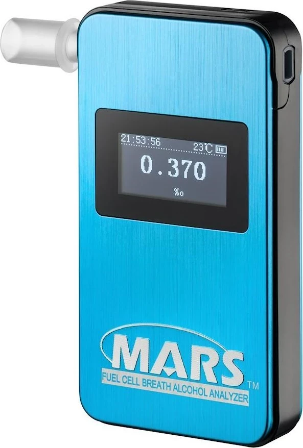 Alkoolmetër ALCOVISOR Mars BT, Blu