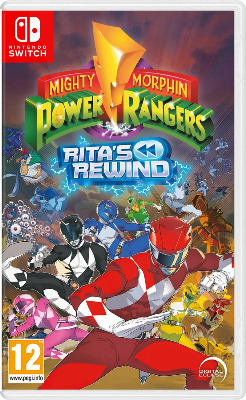 Lojë Nintendo Switch Atari Mighty Morphin Power Rangers: Rita's Rewind, PEGI 12