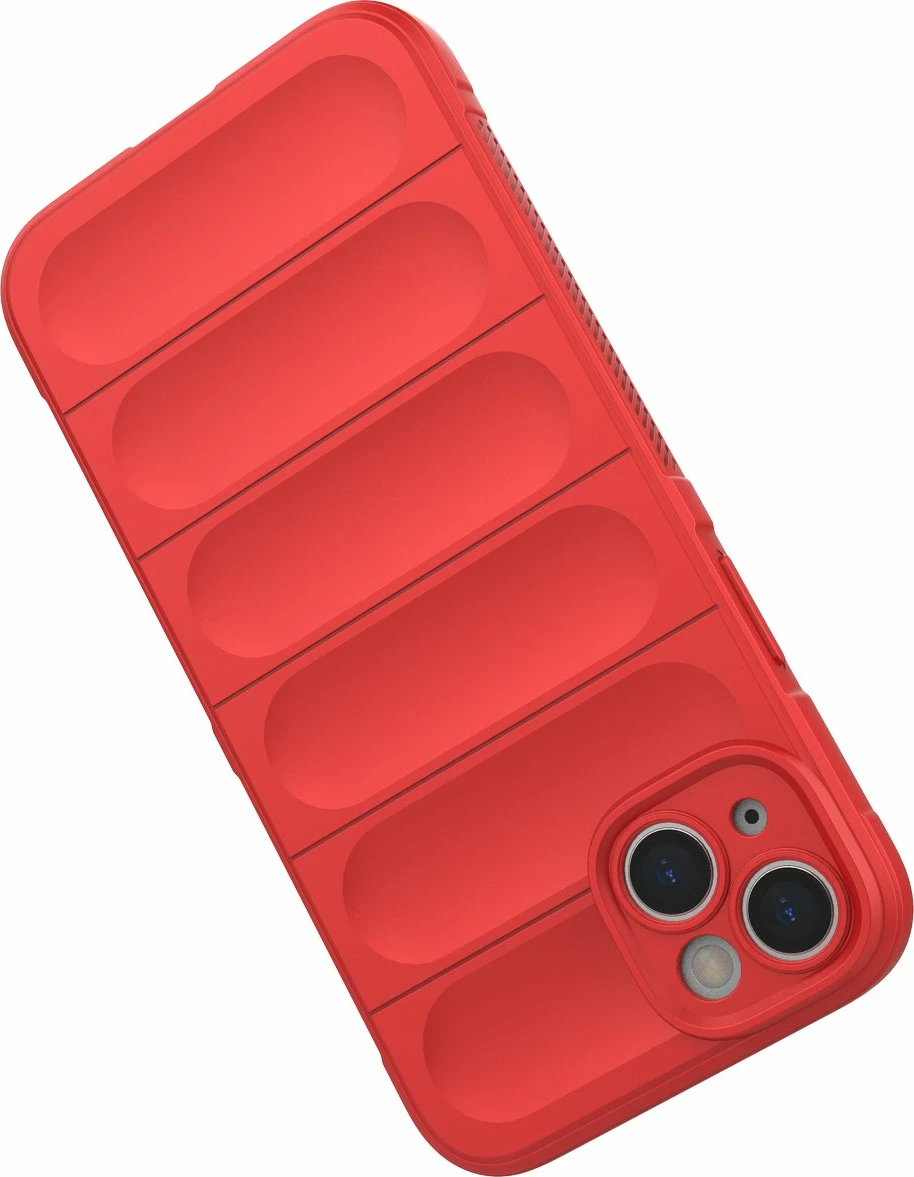 Mbështjellës Hurtel Magic Shield Case për iPhone 14 Plus, TPU, Kuq