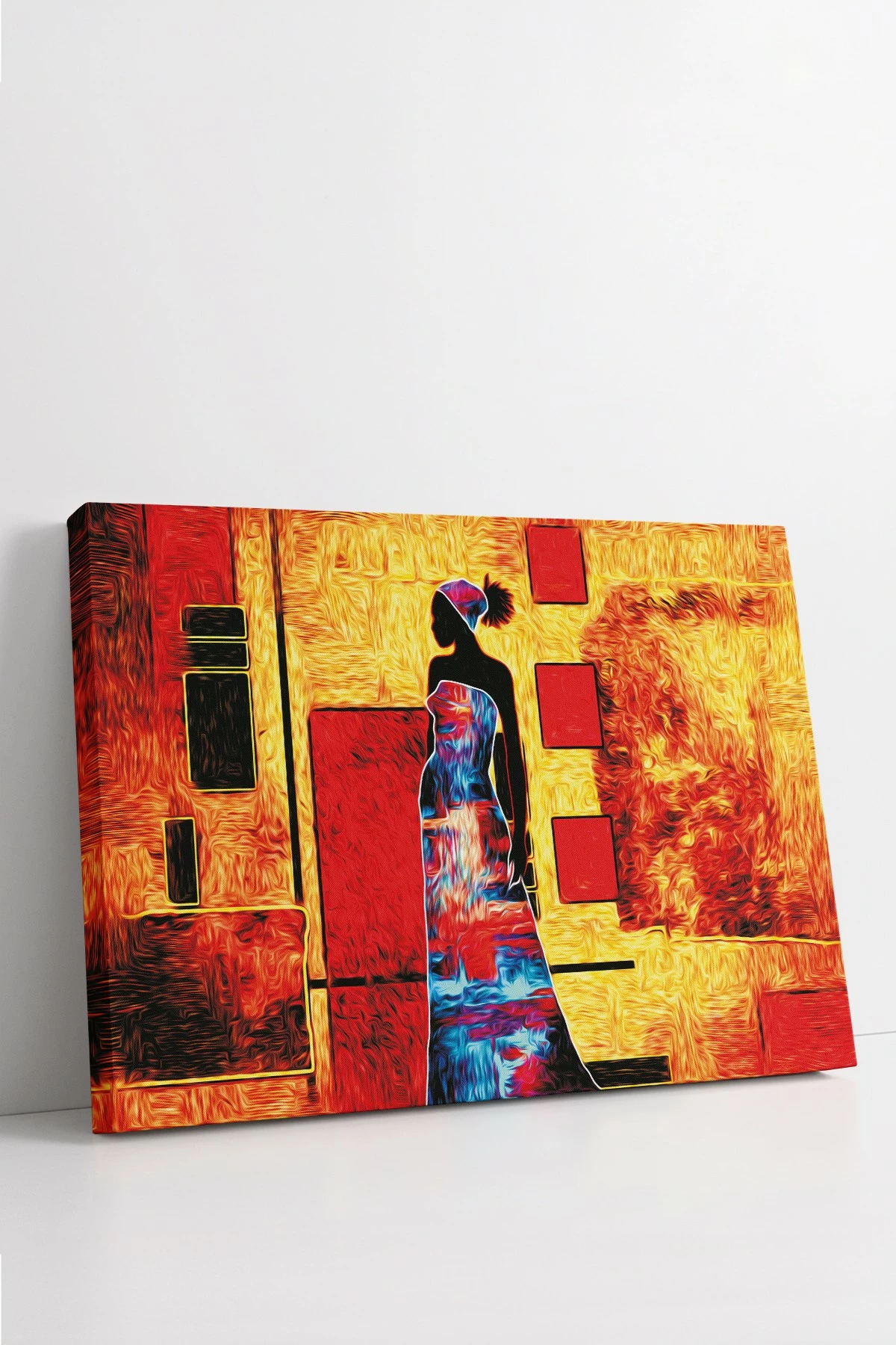 Pikturë dekorative në kanavacë, shumëngjyrëshe, Wallity Ersyfdc121, 40x60cm
