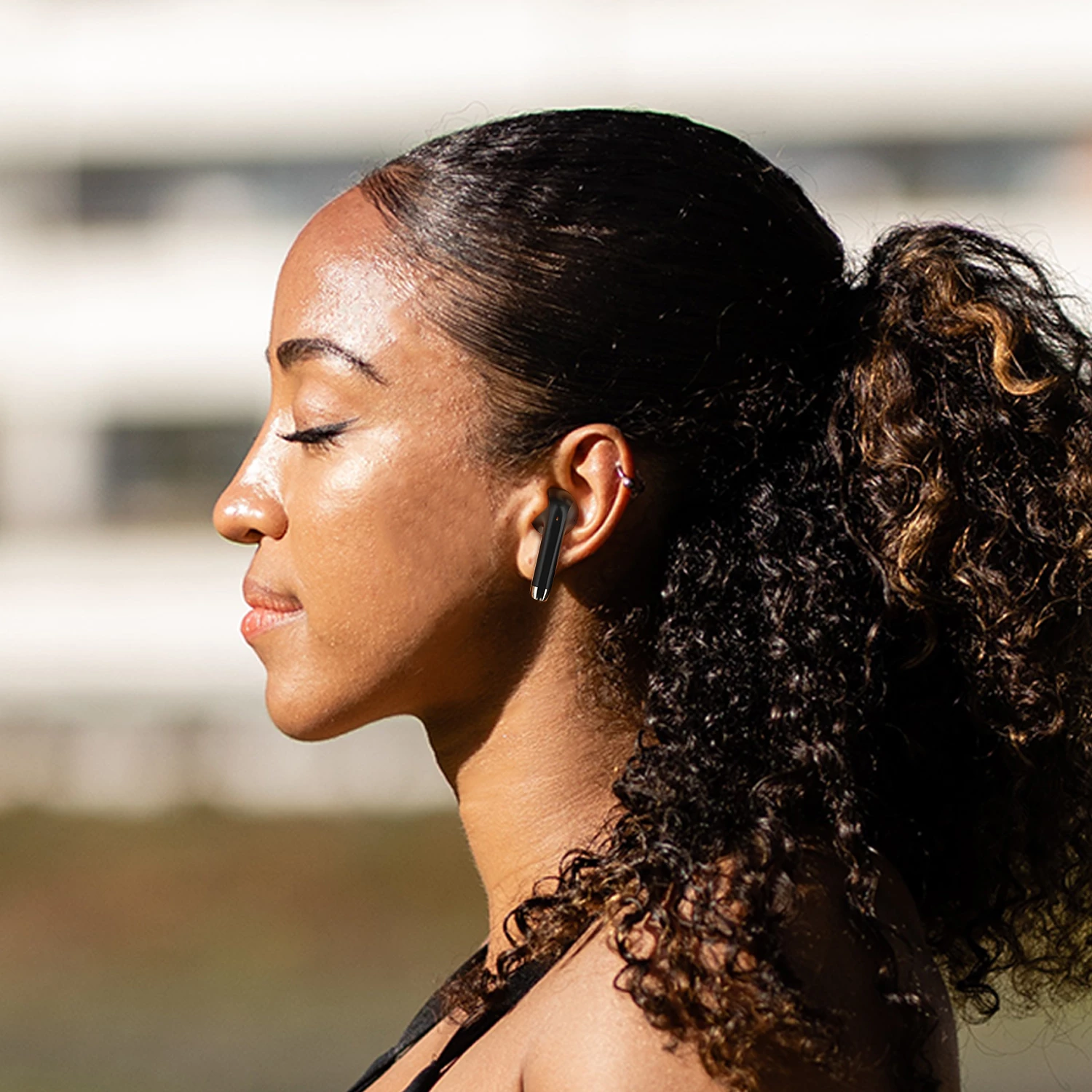 Kufje wireless Dudao U15Pro, in-ear, Bluetooth 5.3, e zezë