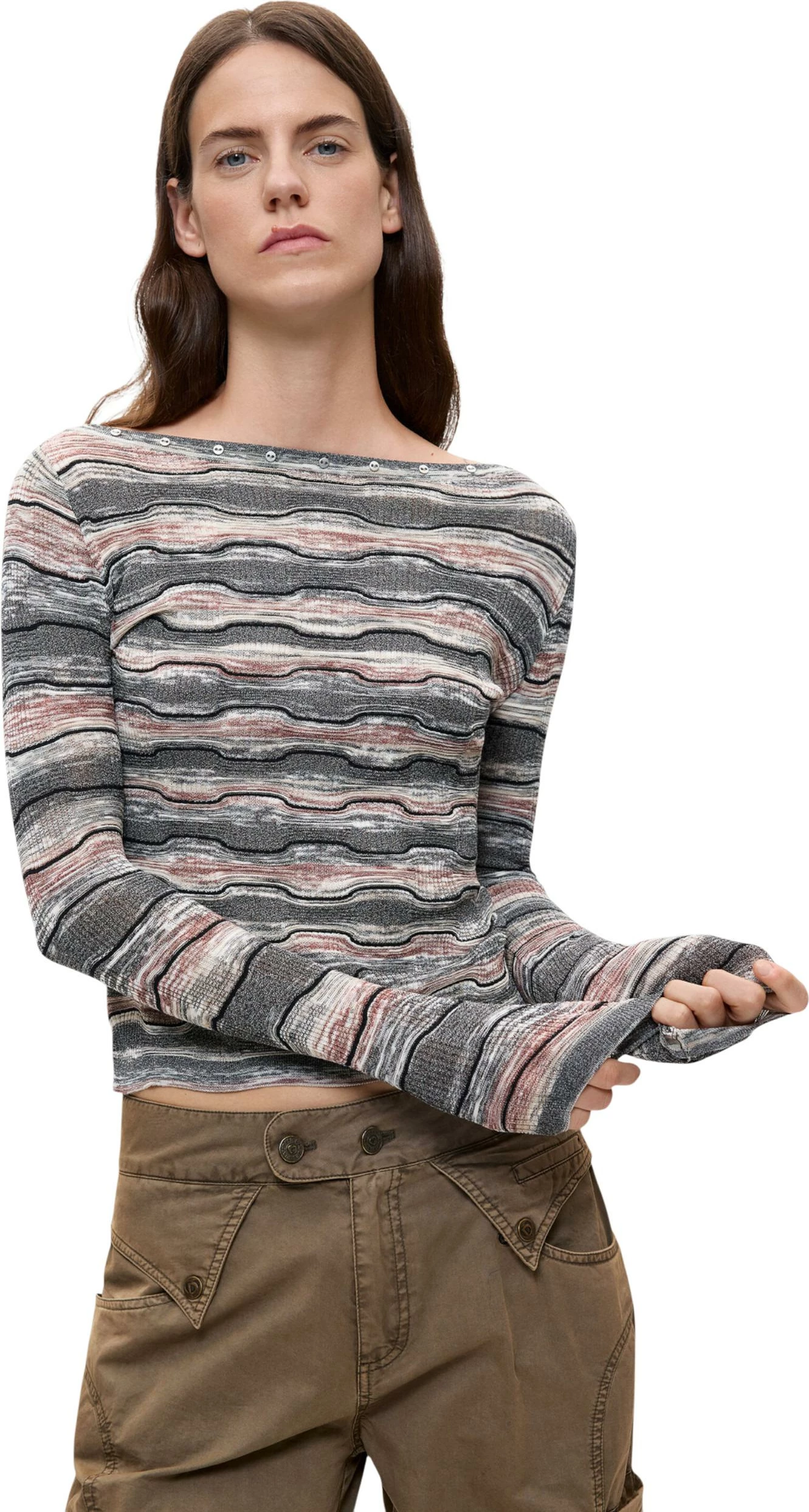 Xhemper për femra Desigual 26WWJF34, i zi