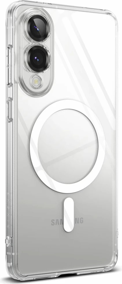Mbështjellës Ringke Fusion Magnetic MagSafe për Samsung Galaxy S25 Edge, Transparent