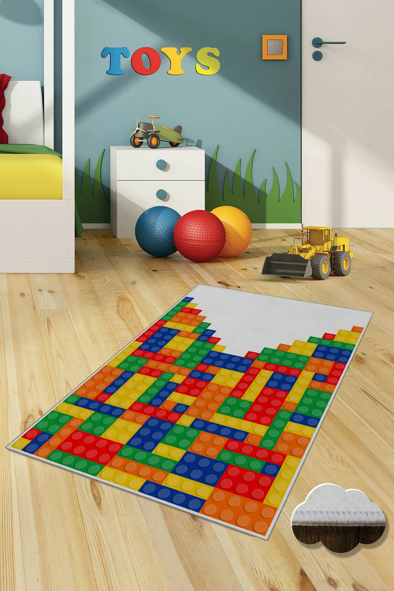 Qilim për korridor, shumëngjyrësh, Conceptum Hypnose, WOOKECE100, 100x300cm