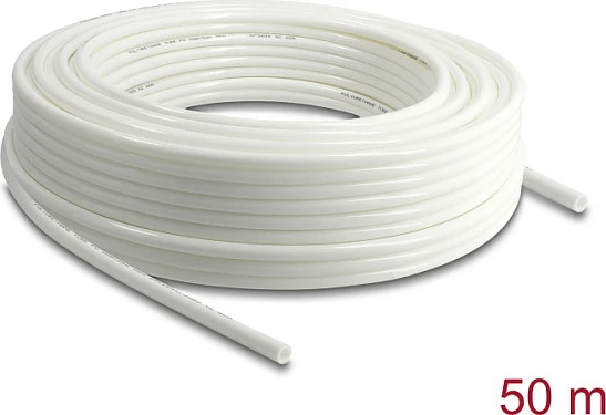 Tub pneumatik DeLOCK 8 x 5 mm, 50 m, i bardhë