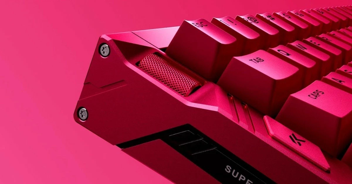 Tastierë Mchose Ace 68 Turbo, 65%, RGB, Mount Tai Magnetic Switch, pink