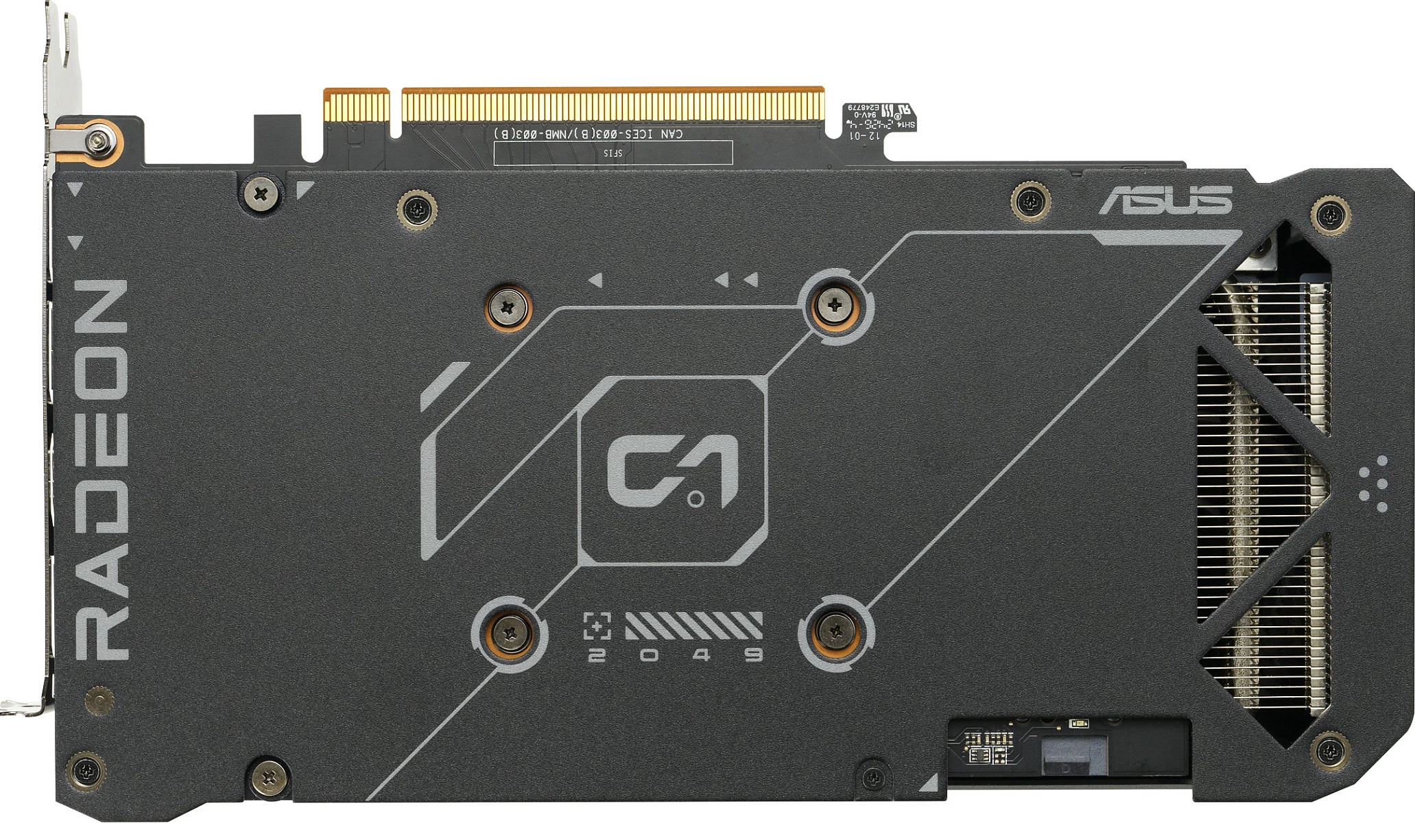 Kartë grafike ASUS Radeon RX 7600 EVO, 8 GB, PCI Express 4.0, e zezë
