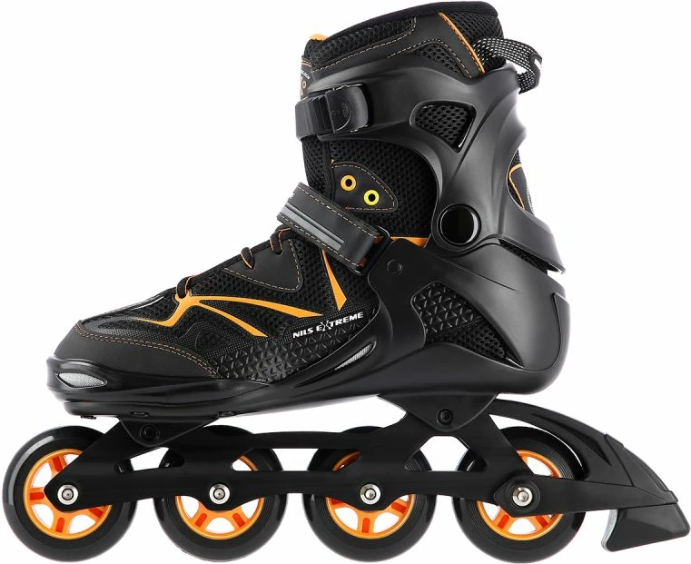 Rollera Nils Extreme NA9022, të zeza dhe portokalli, nr. 41