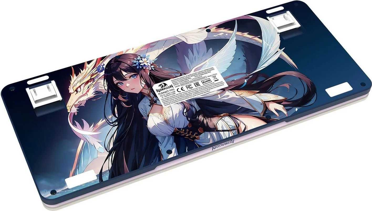Tastierë mekanike Redragon Flekact Pro K708AK-RGB-PRO, 75%, RGB, wireless/wired, purple