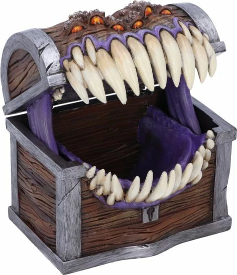Kuti zare dekorative NEMESIS NOW Dungeons & Dragons Mimic, 11.3 cm