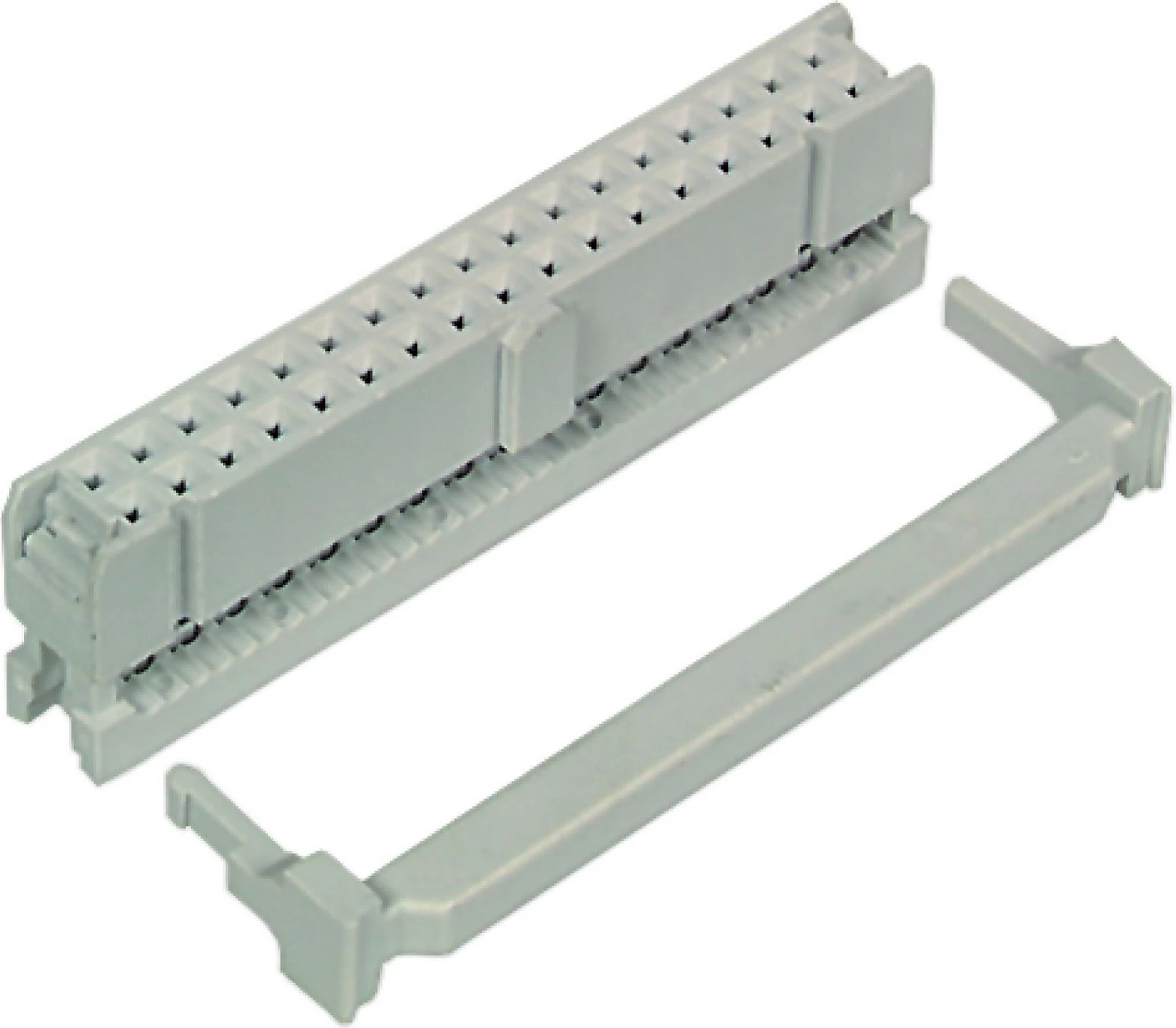 Konektor IDC EFB Elektronik E-WP 5461, 64-pin, hap 2.54 mm, gri