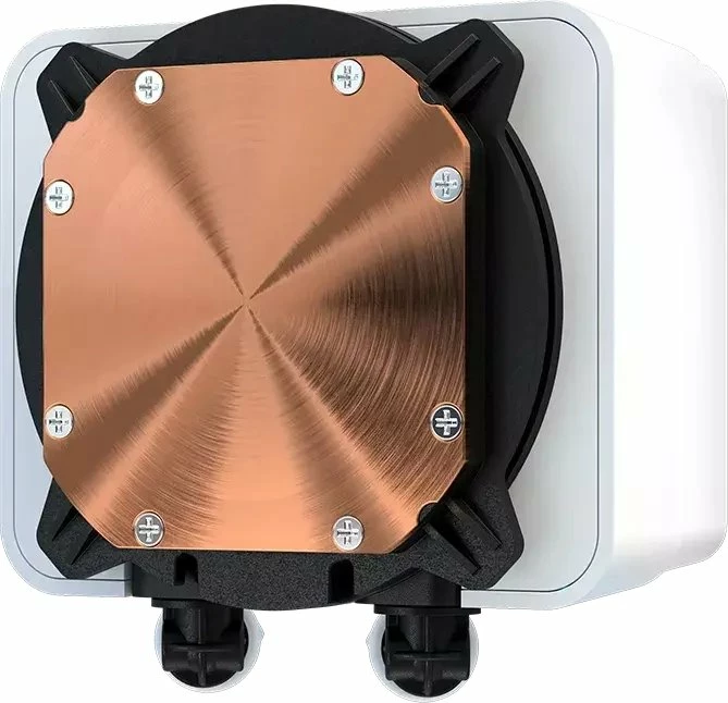 Ftohës uji AIO për CPU ASRock Challenger 360 Digital, radiator 360 mm, 3x120 mm PWM, ARGB, e bardhë, set me 3 ventilatorë (90-ACLA36-WAAGA6)