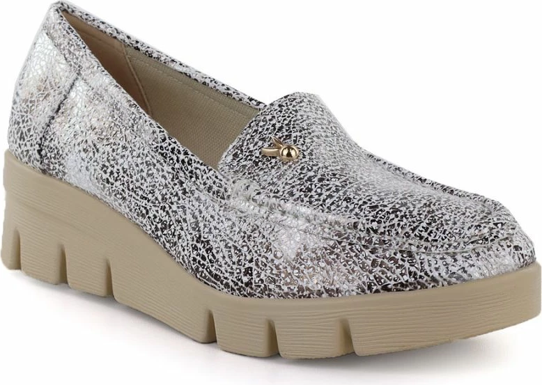 Këpucë platforme femra M. Daszyński MR23109D, të arta