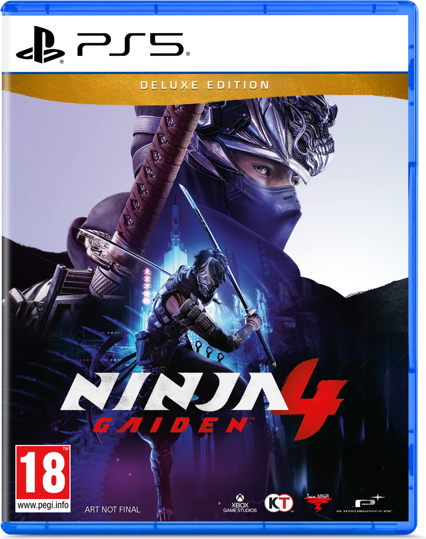 Lojë për PlayStation 5 Xbox Game Studios Ninja Gaiden 4 Deluxe Edition, disk, PEGI 18