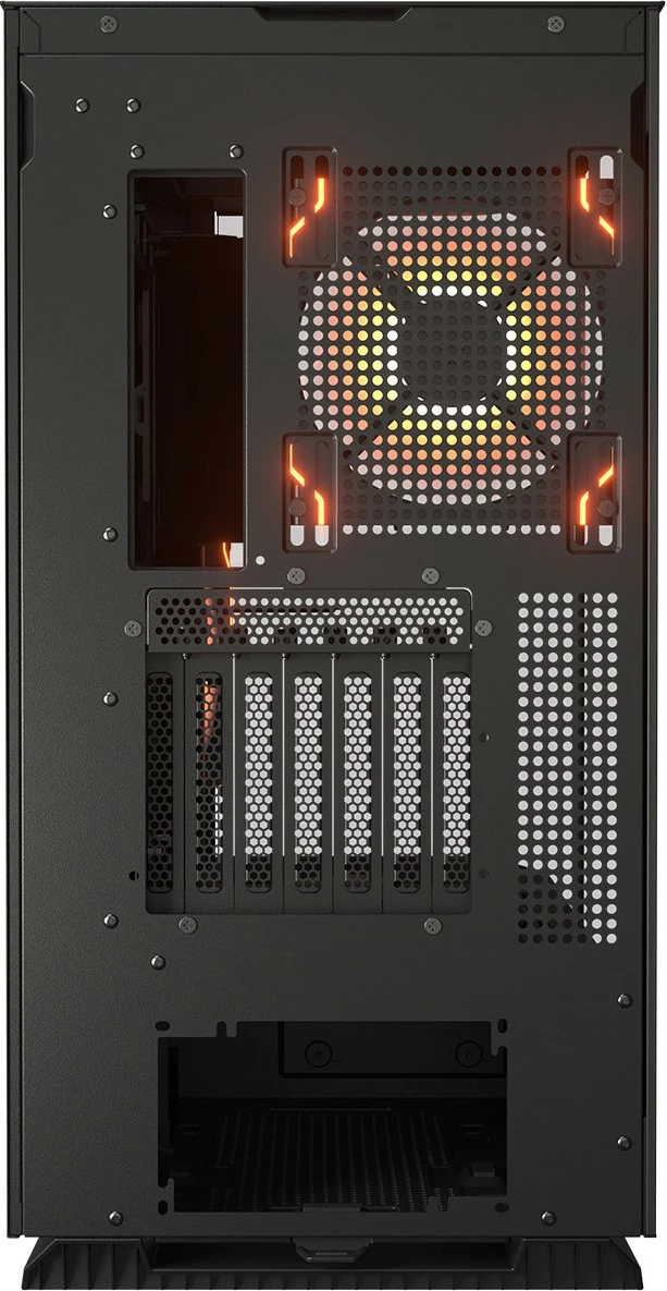 Kasë Cougar FV270 ARGB midi, e zezë