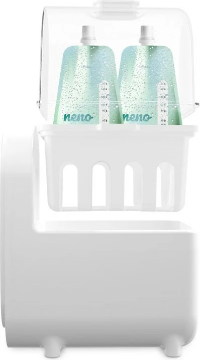 Sterilizues dhe ngrohës Neno Lindo 6-në-1, me ekran LED, i bardhë