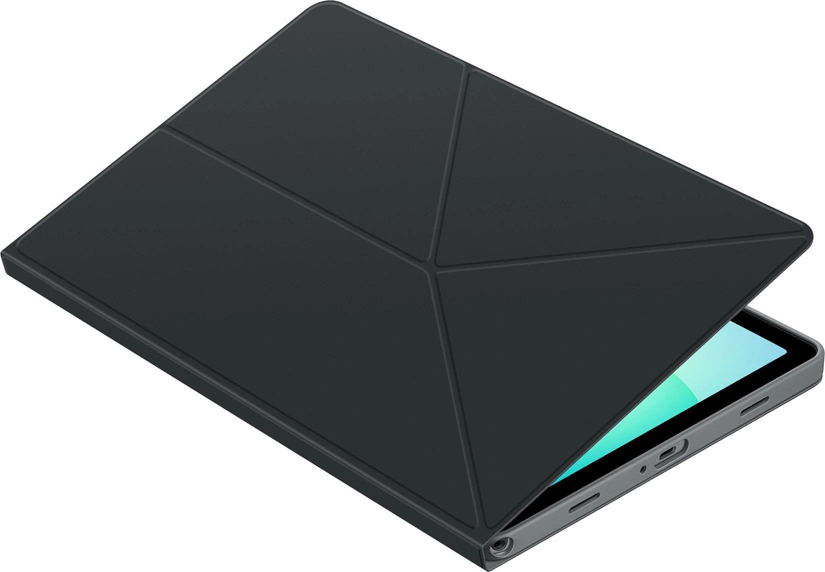Mbështjellës folio Samsung Book Cover për Galaxy Tab A11+ 11", me stand (2 kënde), i zi