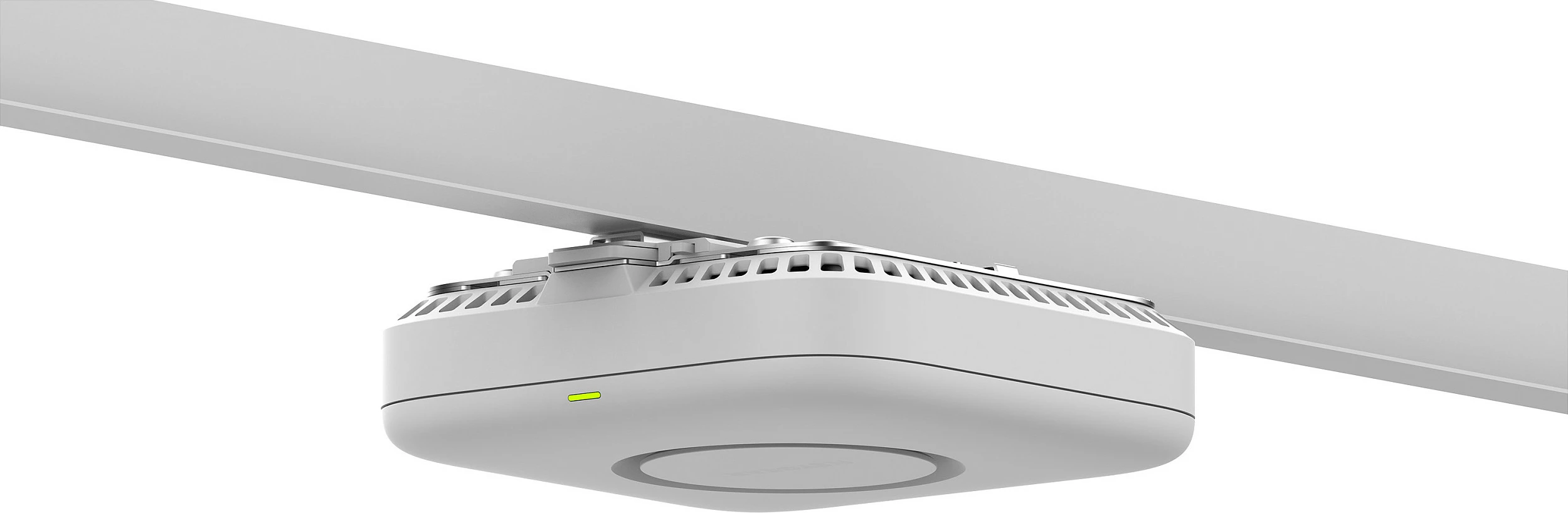 Access point Wi‑Fi NETGEAR WBE718, tri-band 2.4/5/6 GHz, Wi‑Fi 7, 2.5G PoE, i bardhë