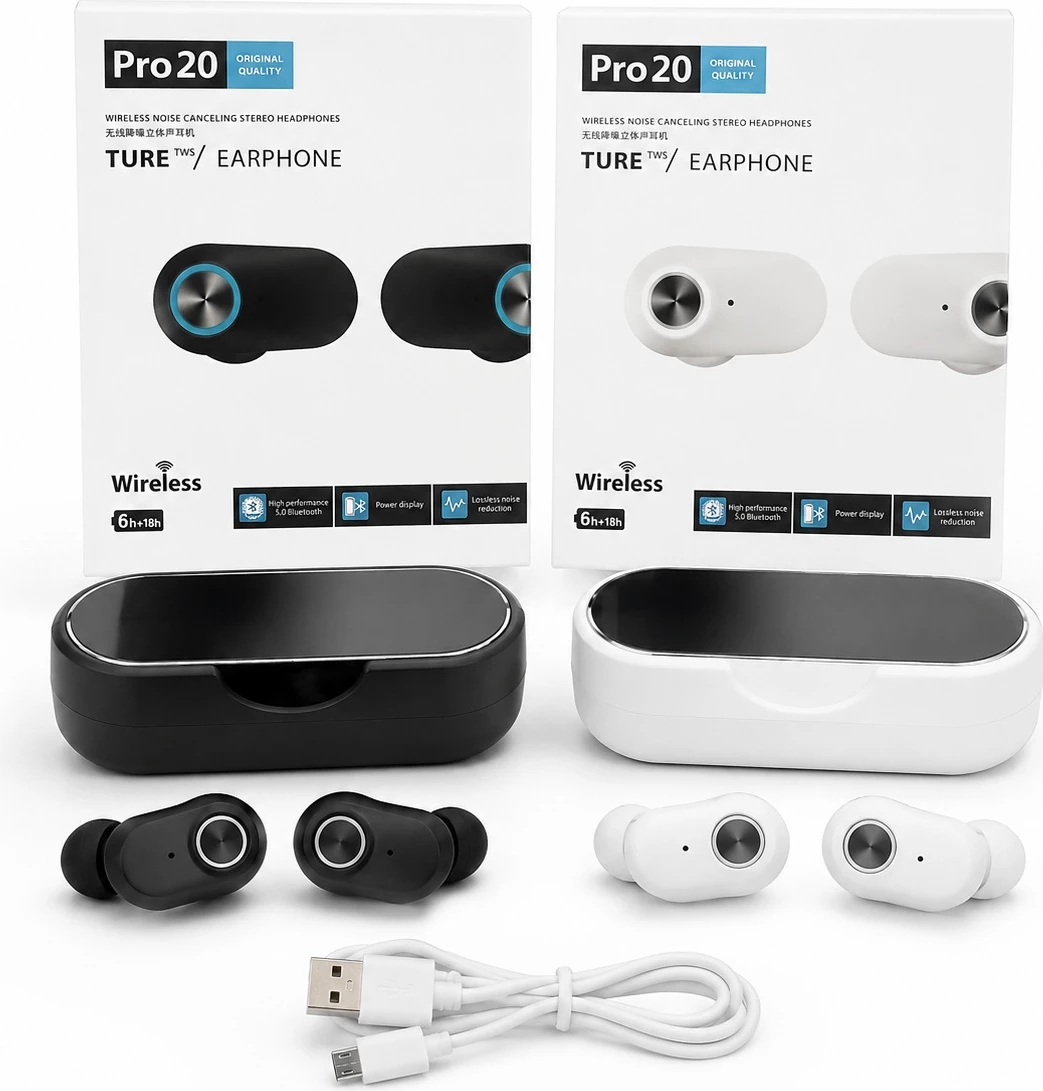 Kufje Wireless Pro 20 me Anulim Zhurme (ANC)