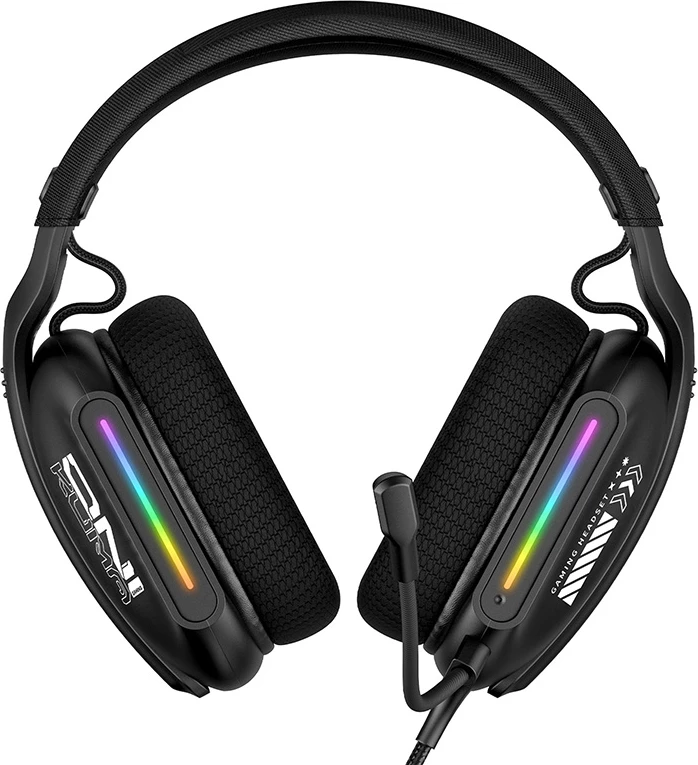 Kufje gaming, ONIKUMA X12, drejtues 40 mm, mikrofon 360° omnidireksional, USB + 3.5 mm, RGB