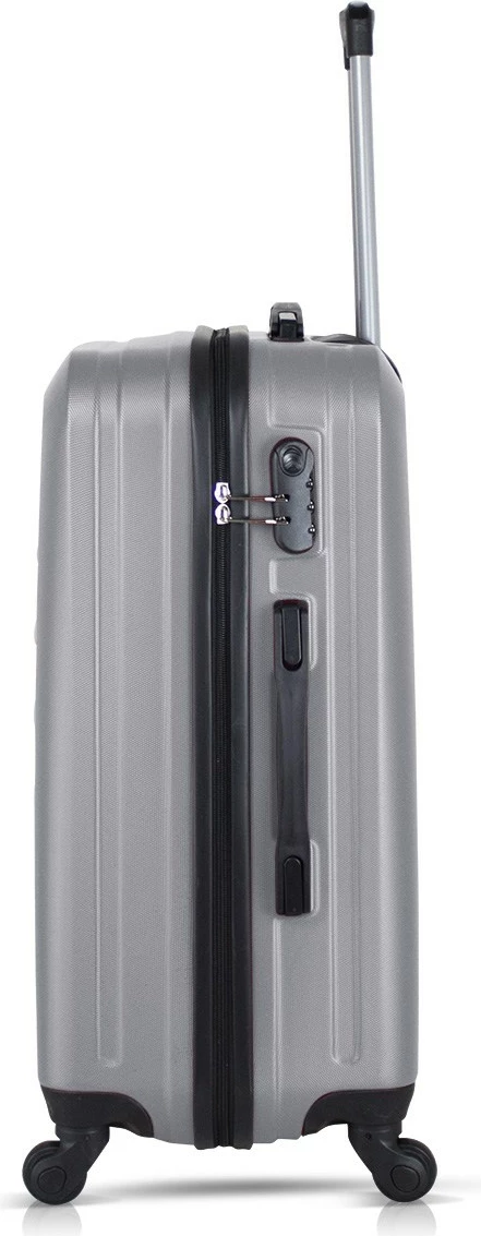 Set valixhesh (4 copë), ngjyrë gri, Zoozie Bags, 4841