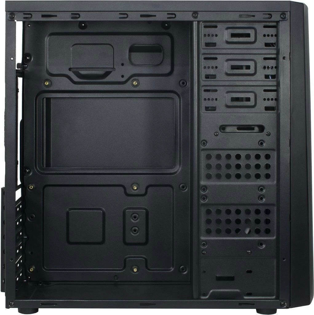 Kasë Inter-Tech B-42 RGB, Tower, PC, ATX, micro ATX, e zezë