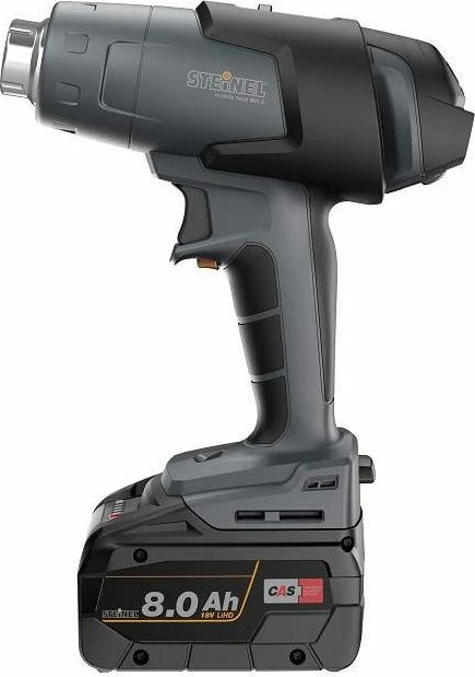 Opalarkë Steinel ST066611 300 W, 18V, 500°C, me 1 bateri, me valixhe, gri