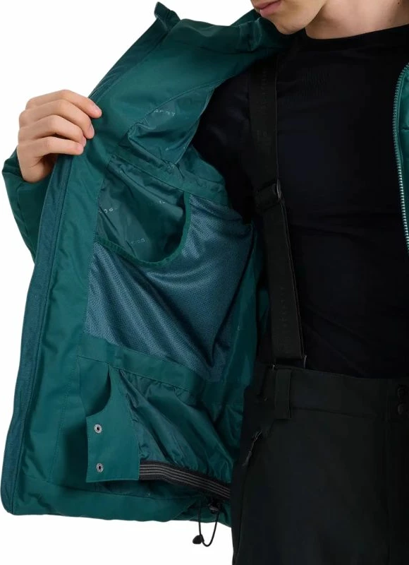 Jakne ski për meshkuj 4f, e gjelbër [Madhësia: XXL]