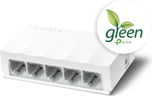Switch rrjeti TP-LINK LS1005 5-port 10/100 Mbps, i bardhë
