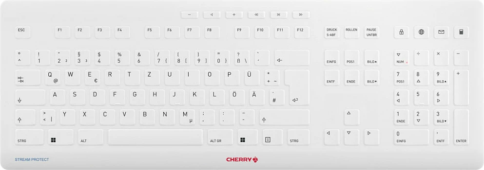 Tastierë Cherry Stream, Wired, USB, QWERTZ, Gri