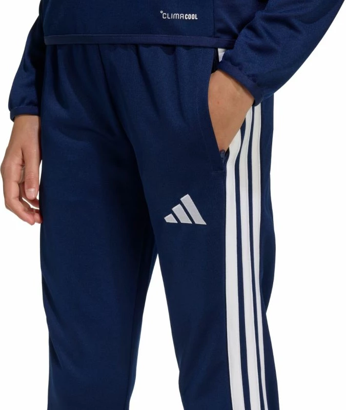 Pantallona sportive për fëmijë adidas, të kaltërta