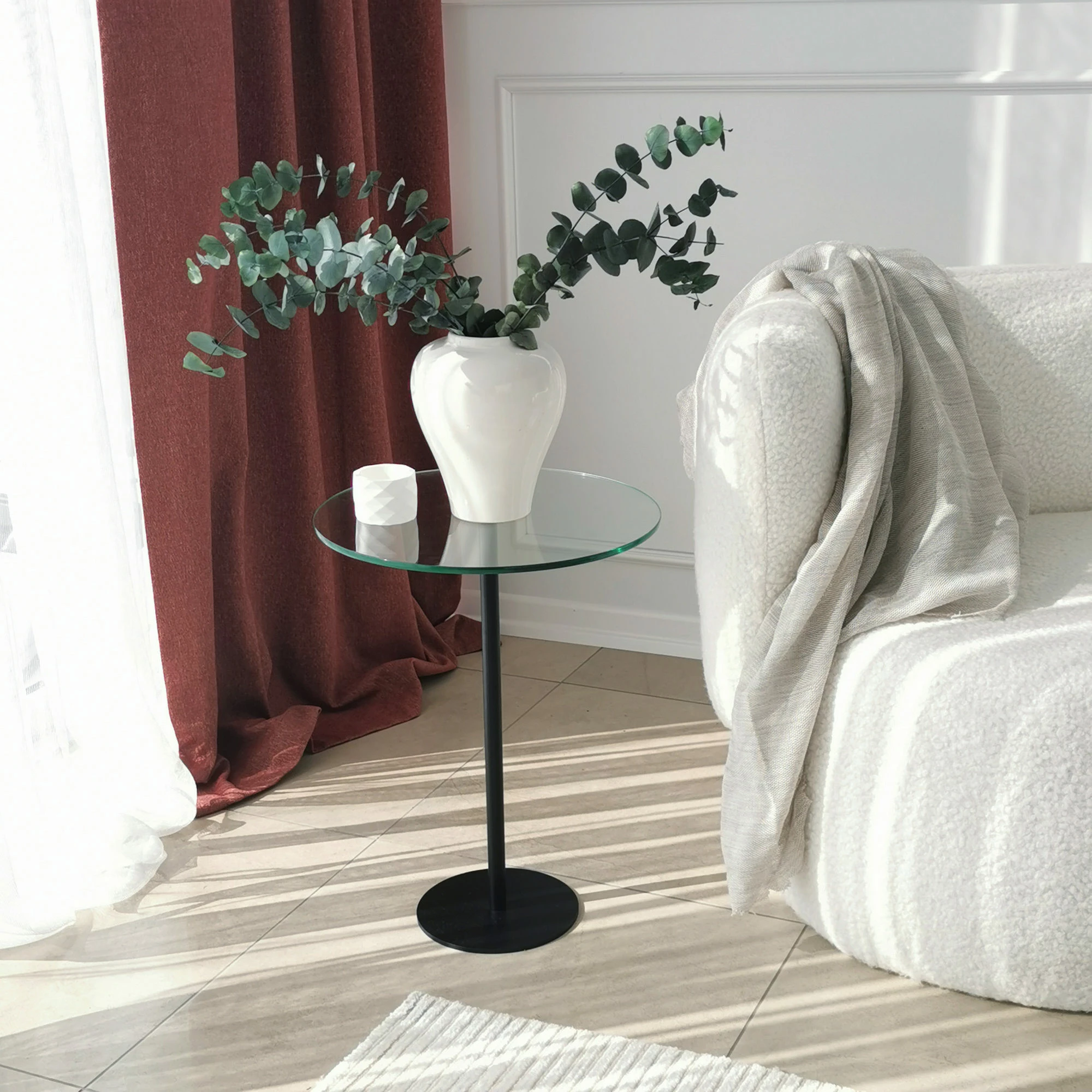 Tavolinë kafeje Hanah Home, Social, e zezë