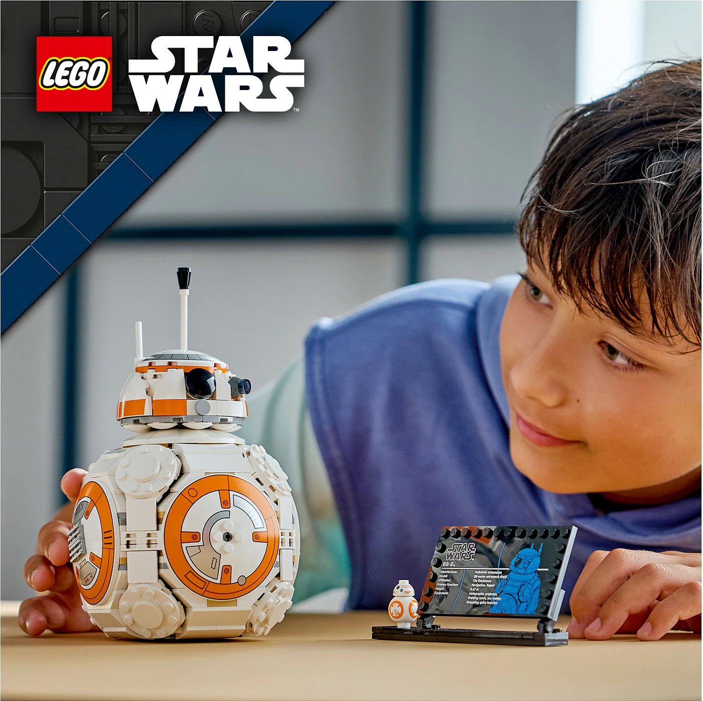 Set ndërtimi LEGO Star Wars BB-8 Astromech Droid 75452, 569 copa, 10+ vjeç, multikolor
