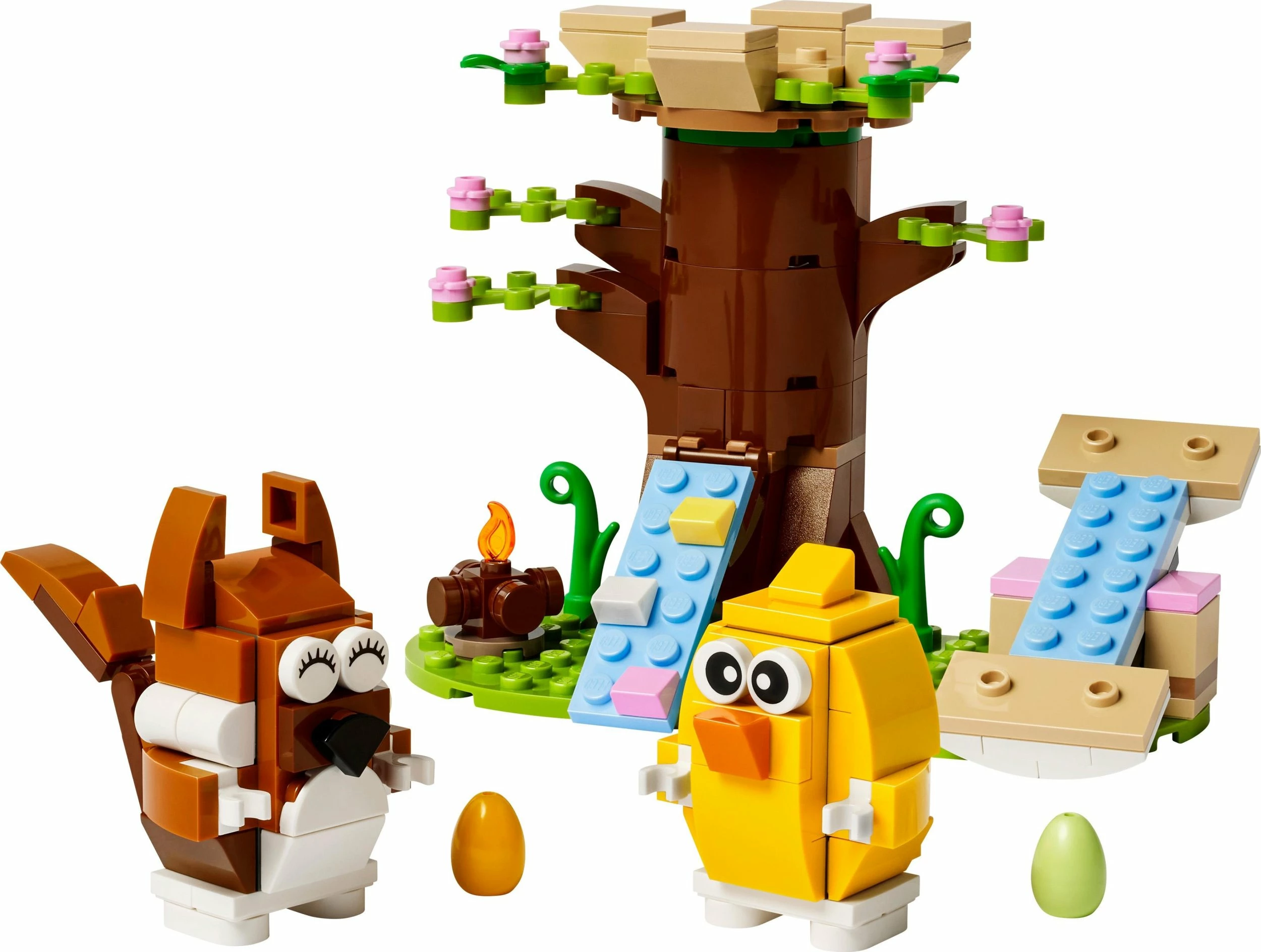 Set LEGO Creator 40709 Spring Playground for Animals, 172 copë, 8+
