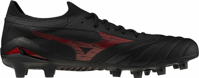 Atlete futbolli Mizuno për meshkuj/femra, të zeza/të kuqe [Madhësia: 40.5]