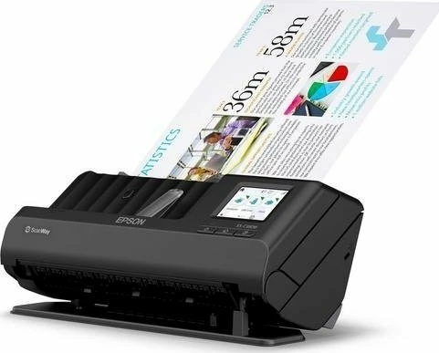 Skaner Epson ES-C380W (B11B269401) 600 dpi, duplex, me feeder, Wi‑Fi, i zi