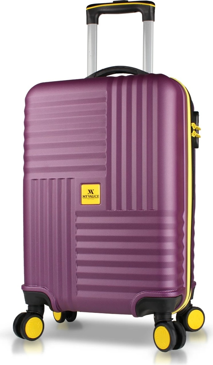 Valixhe udhëtimi Zoozie Bags, ngjyrë damson, 8531