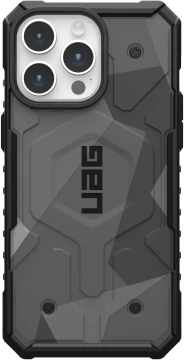 Mbështjellës UAG Pathfinder MagSafe për iPhone 15 Pro Max, camo gri