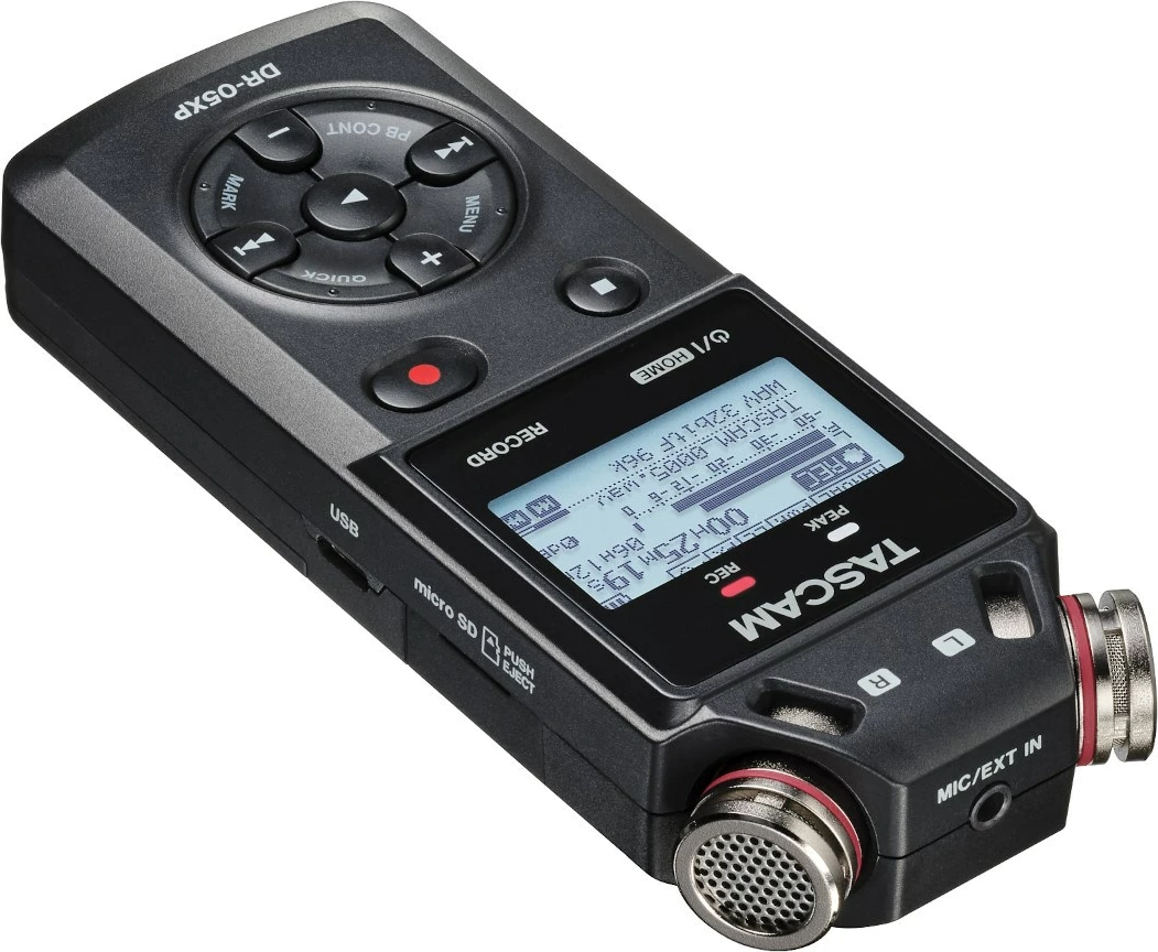 Regjistrues dixhital portativ Tascam DR-05XP, USB, i zi