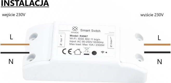 Kontrollues WiFi universal i zgjuar WOOX R4967