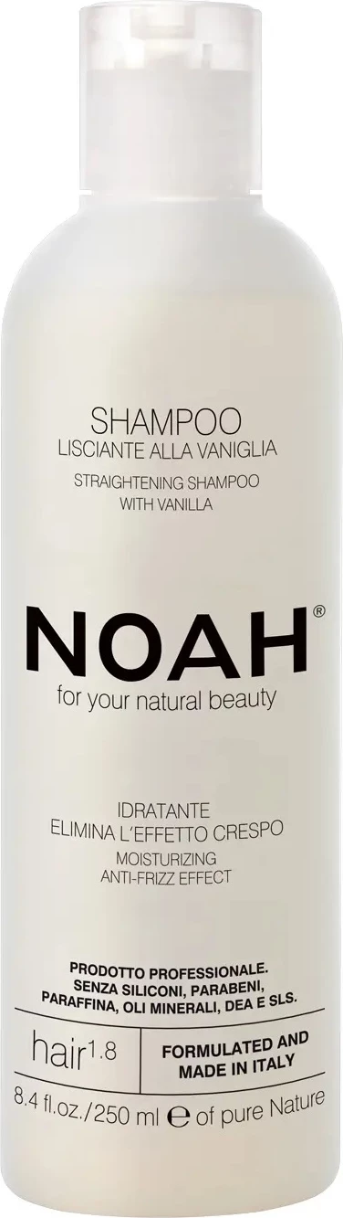 Shampon drejtues flokësh Noah me vanilje për femra, 250ml