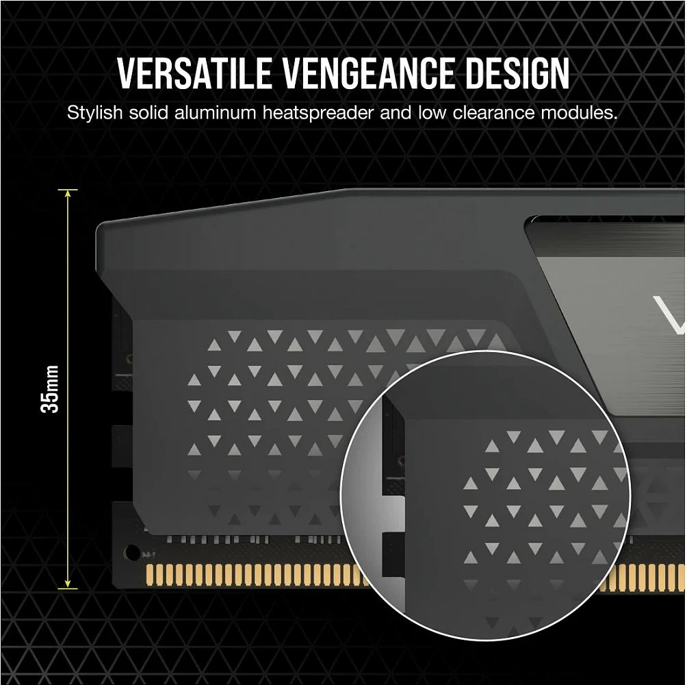 RAM Memorje Corsair Vengeance DDR5 32GB (2x16GB) 6000MT/s, EXPO/XMP, Gri